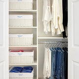 Clear Acrylic Bin Clips | CLOSET