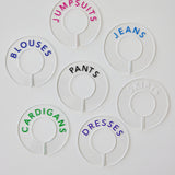 Clear Circular Rod Divider