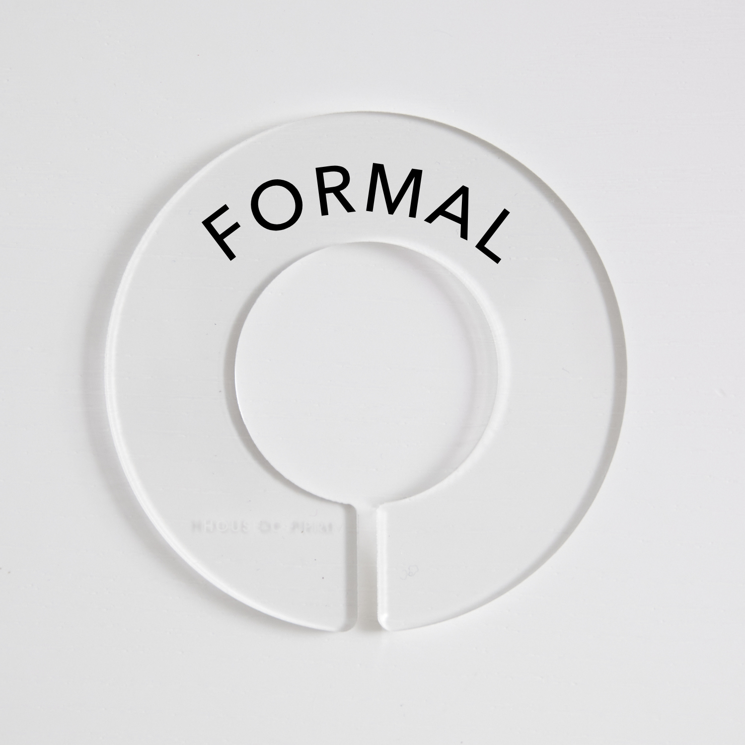 Formalwear & Sets | Circular Divider + Label