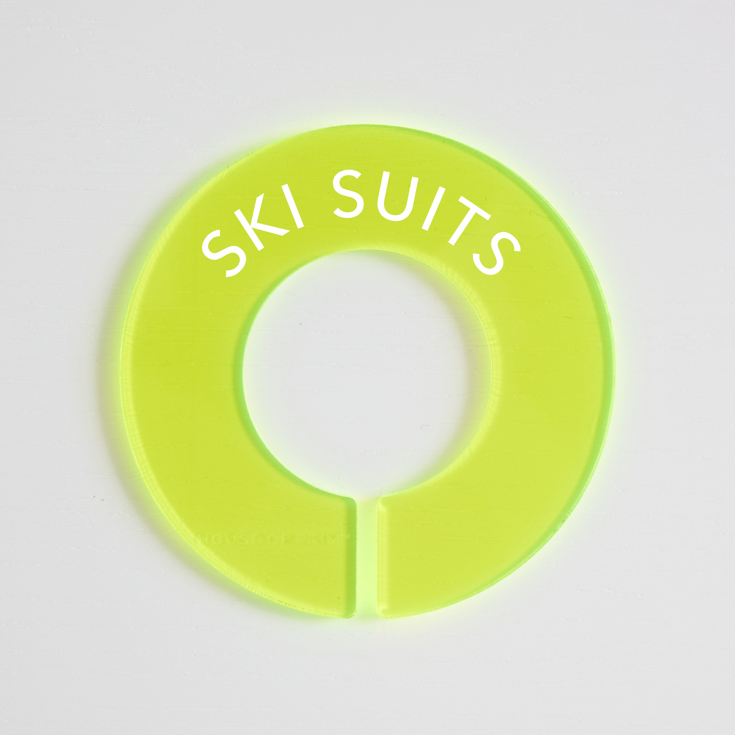 Winter & Ski | Circular Divider + Label
