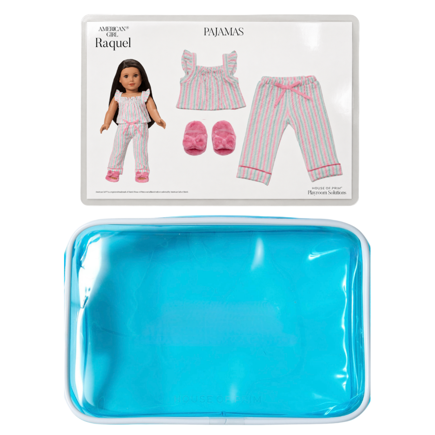 Raquel | American Girl Visual Guide + Pouches