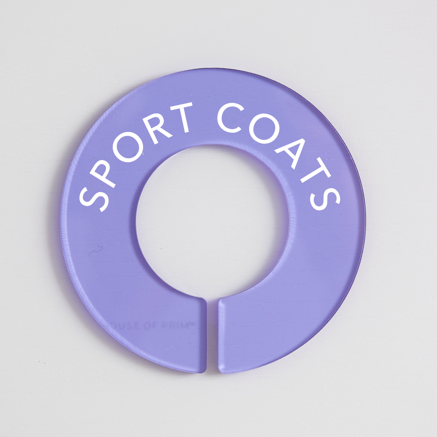 Outerwear | Circular Divider + Label