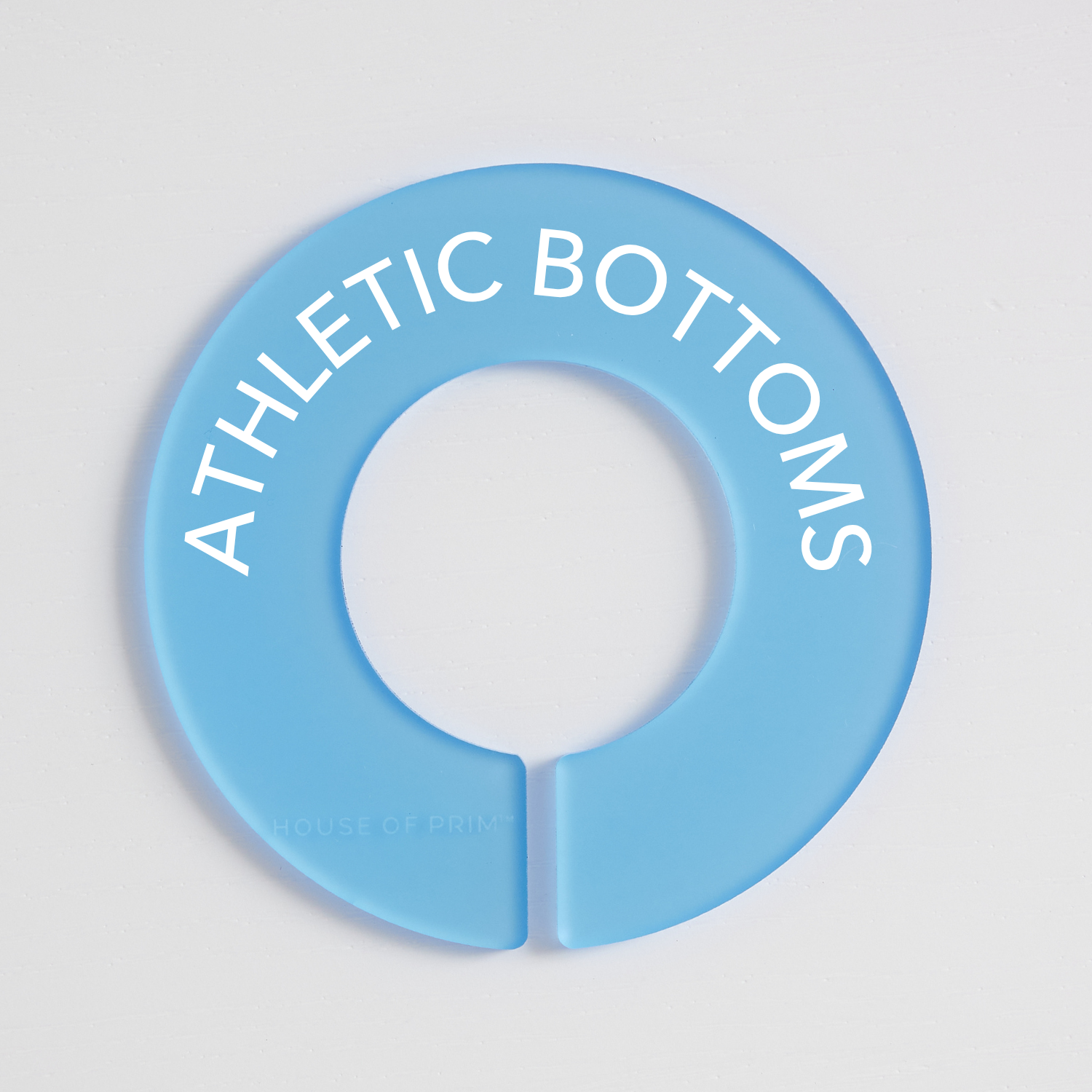 Lounge & Activewear | Circular Divider + Label