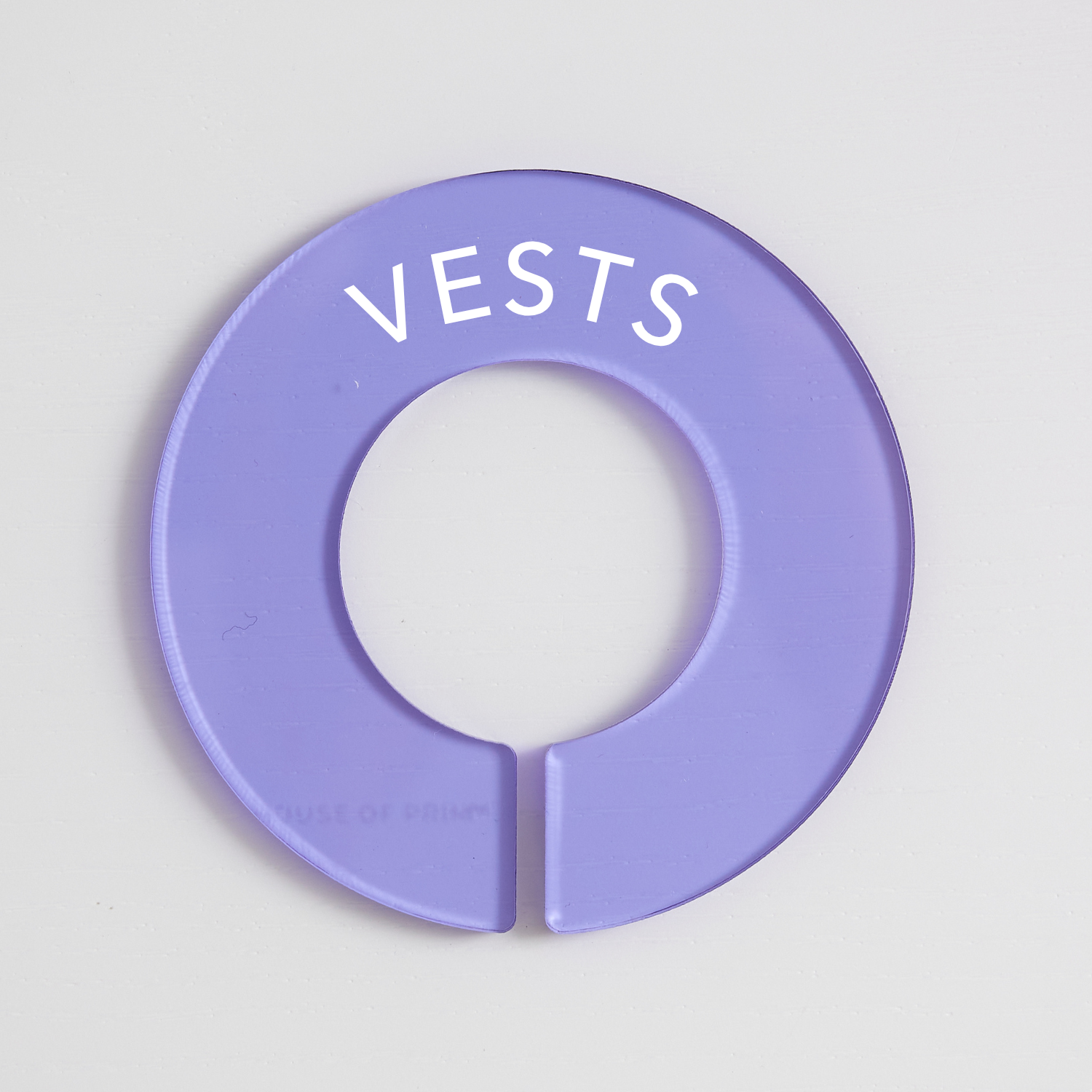 Outerwear | Circular Divider + Label