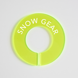 Winter & Ski | Circular Divider + Label