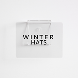 Winter Gear | Bin Clips | CLOSET LABELS