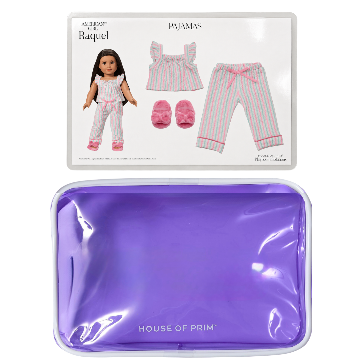 Raquel | American Girl Visual Guide + Pouches