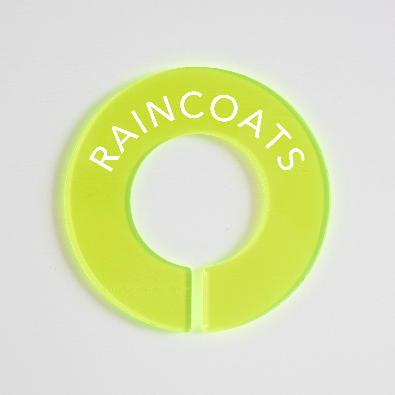 Outerwear | Circular Divider + Label