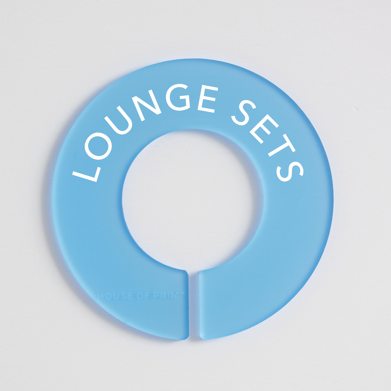 Lounge & Activewear | Circular Divider + Label