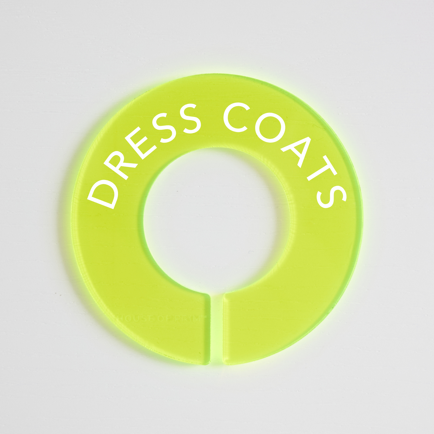 Outerwear | Circular Divider + Label