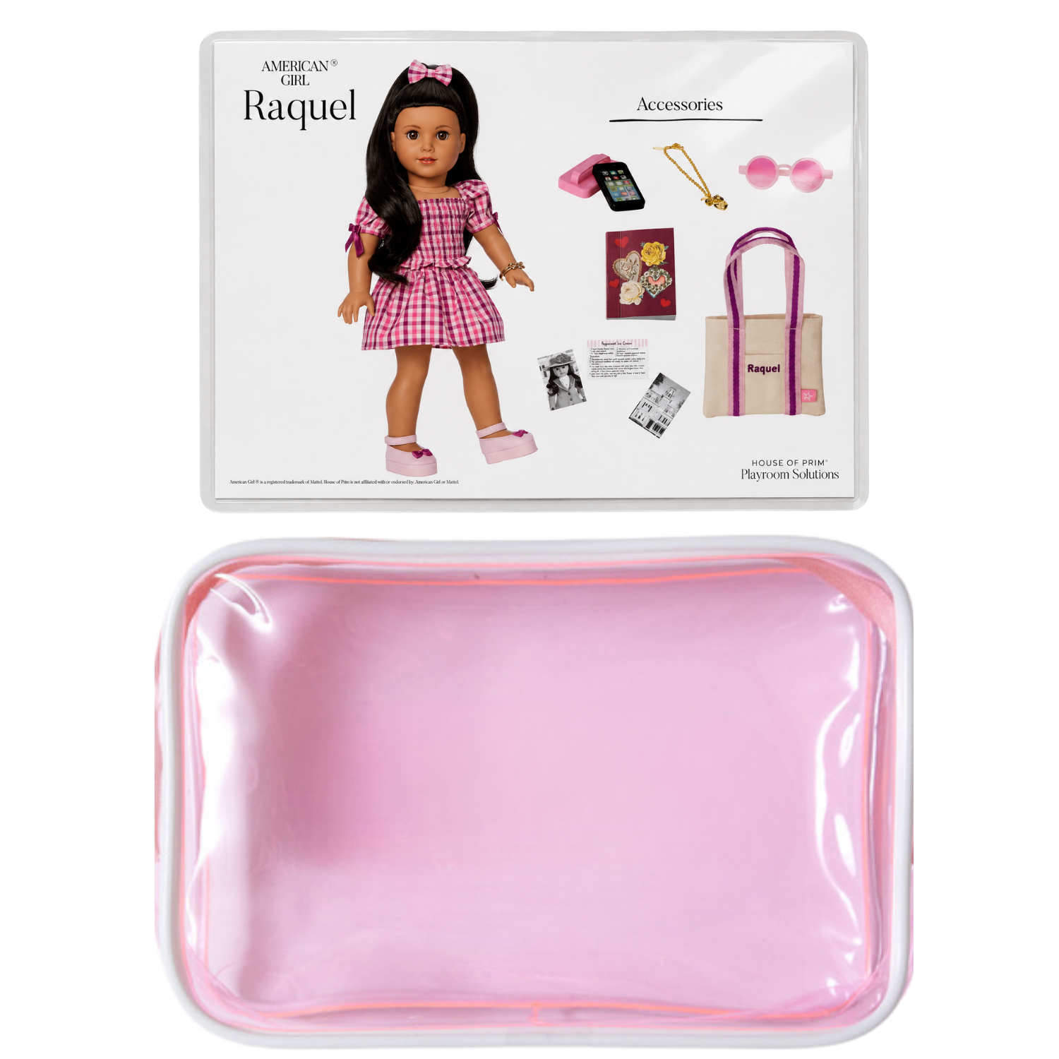 Raquel | American Girl Visual Guide + Pouches