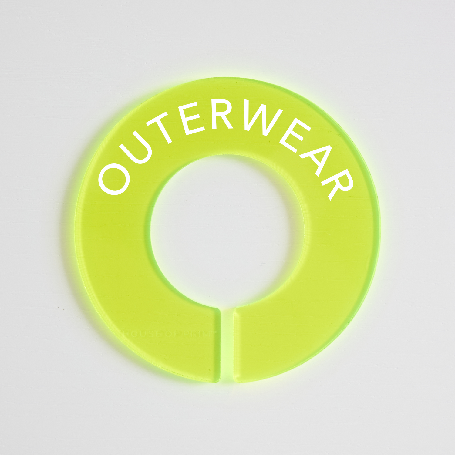 Outerwear | Circular Divider + Label