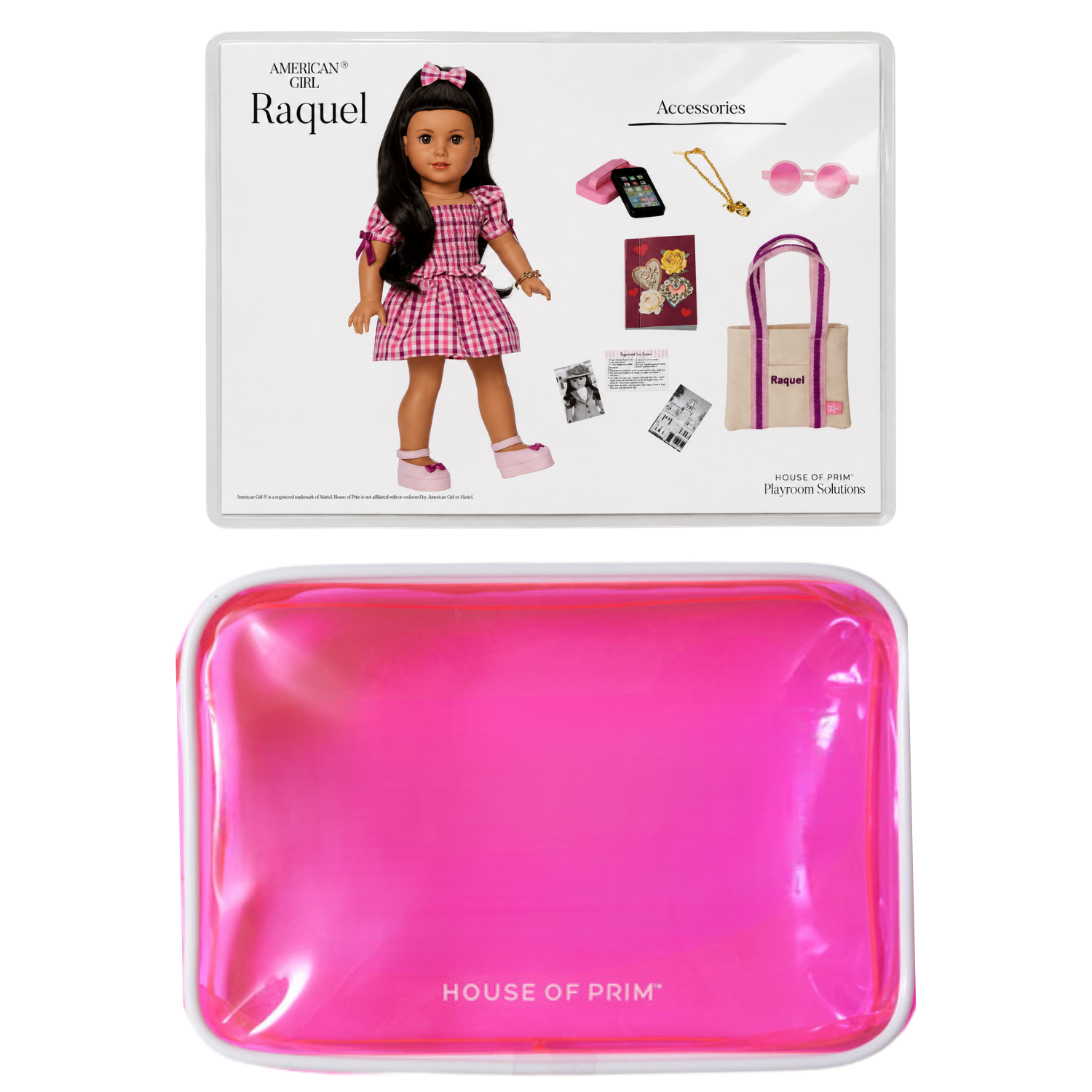Raquel | American Girl Visual Guide + Pouches