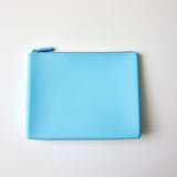 Medium Silicone Pouch in Blue