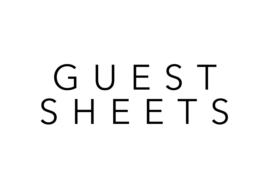 Guest | Sheets