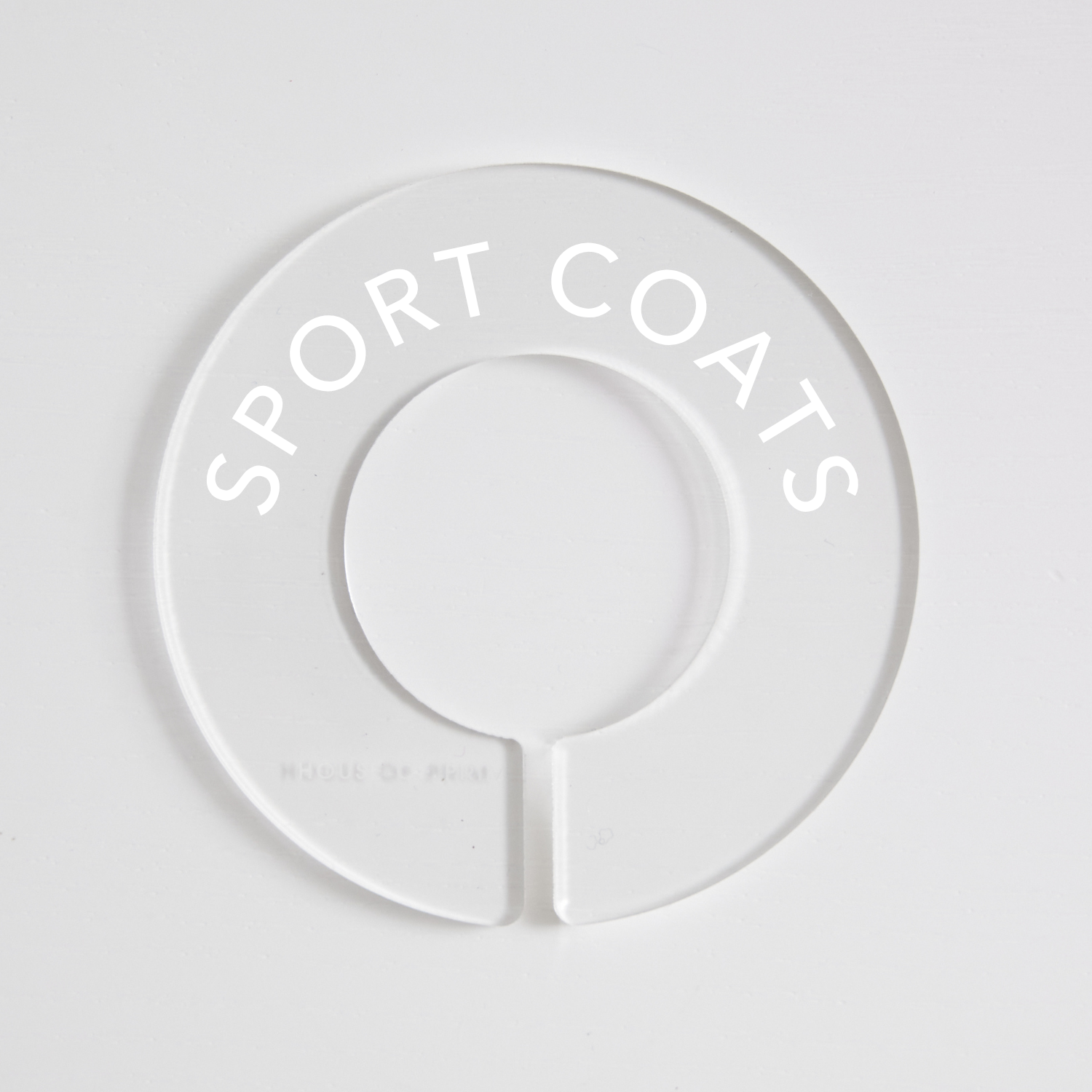 Outerwear | Circular Divider + Label