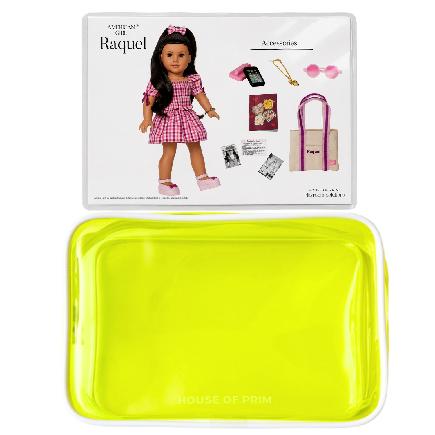 Raquel | American Girl Visual Guide + Pouches