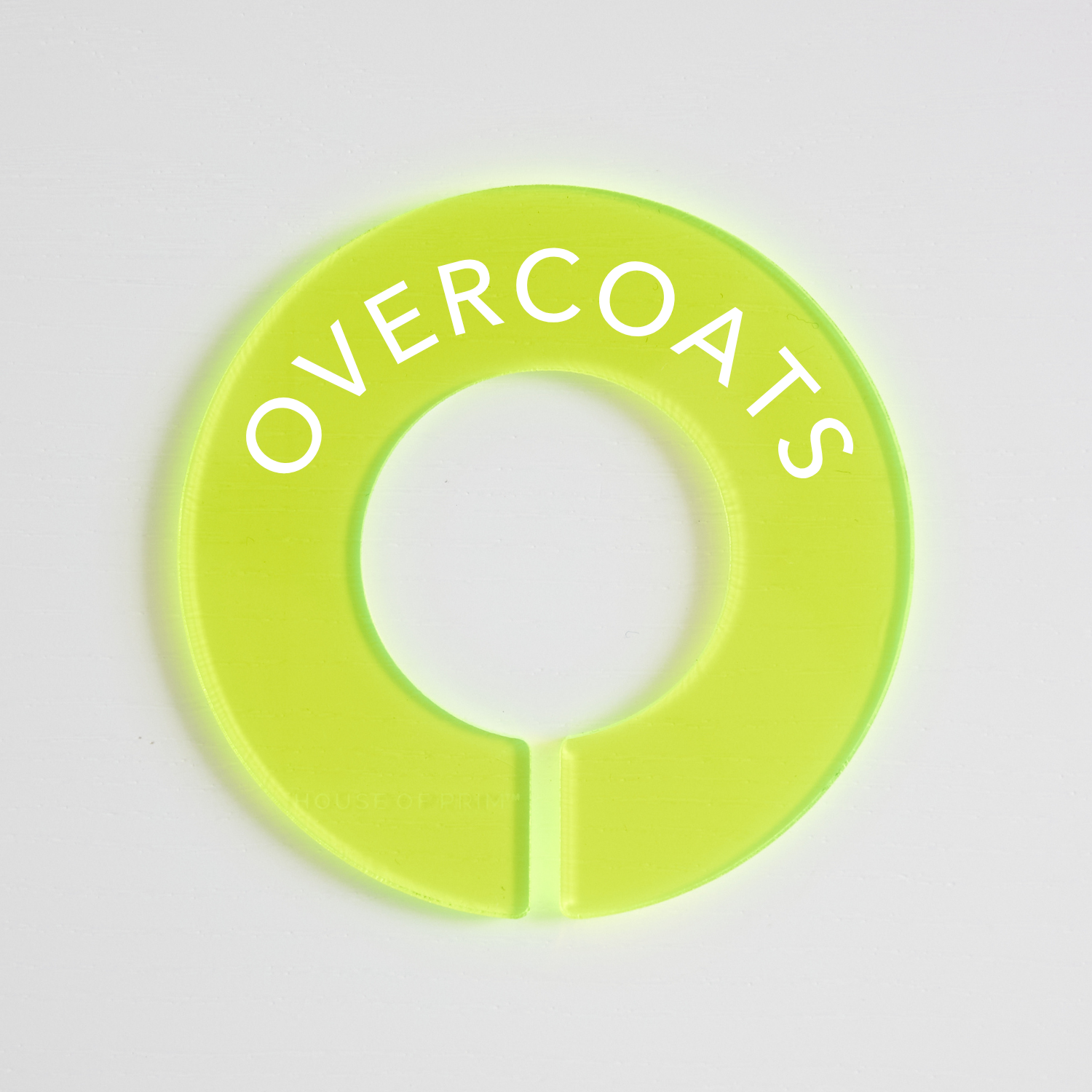 Outerwear | Circular Divider + Label