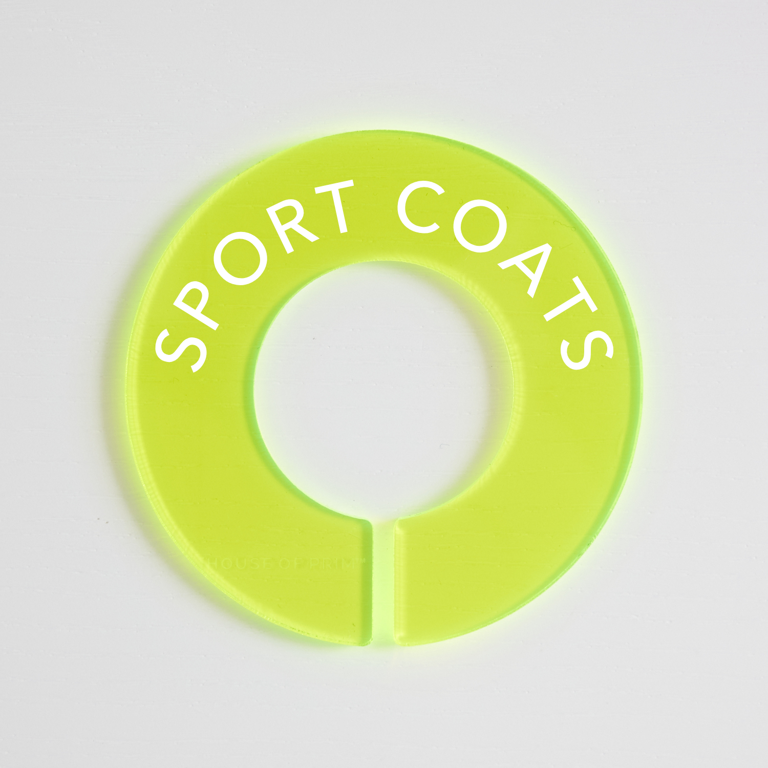 Outerwear | Circular Divider + Label