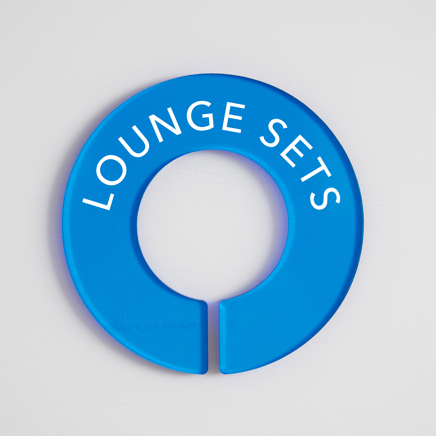 Lounge & Activewear | Circular Divider + Label