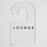 Lounge & Activewear | Hanging Divider + Label
