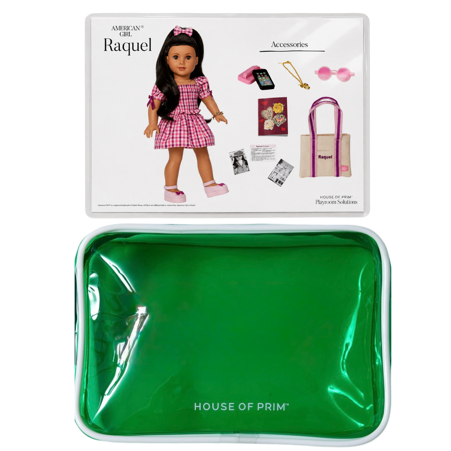 Raquel | American Girl Visual Guide + Pouches