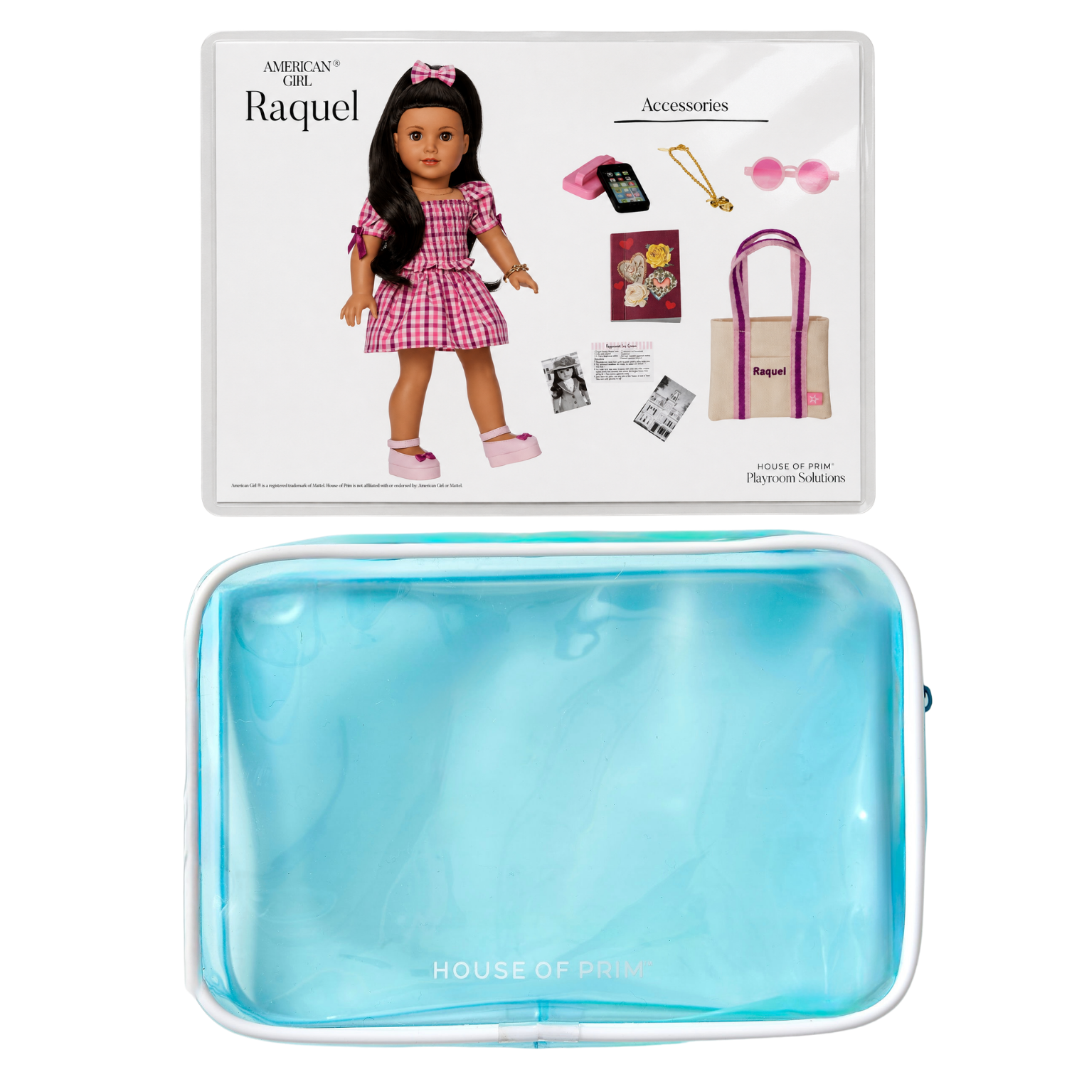 Raquel | American Girl Visual Guide + Pouches