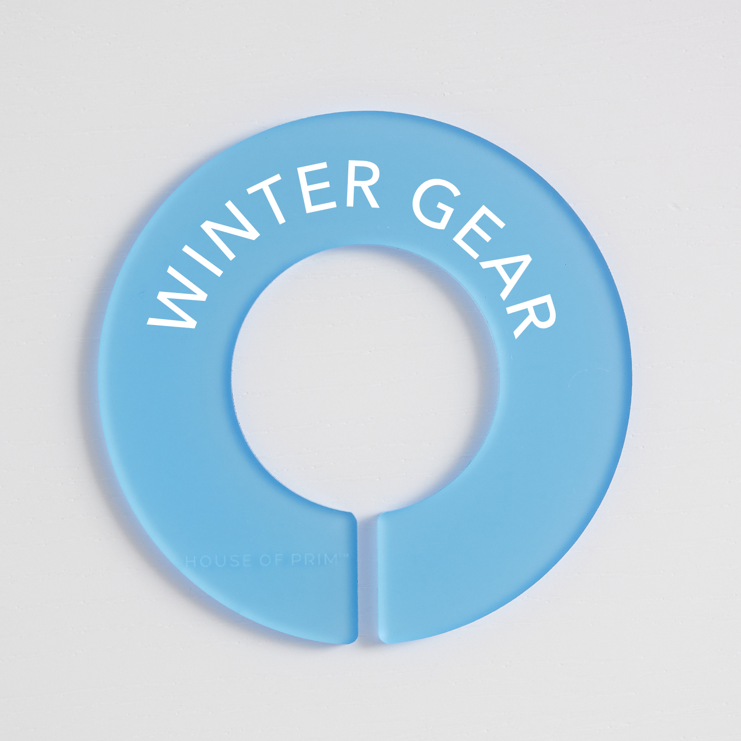 Winter & Ski | Circular Divider + Label