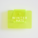 Winter Gear | Bin Clips | CLOSET LABELS