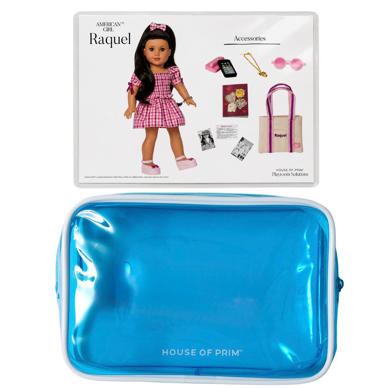 Raquel | American Girl Visual Guide + Pouches