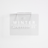 Winter & Ski | Bin Clips | CLOSET LABELS