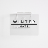 Winter Gear | Bin Clips | CLOSET LABELS