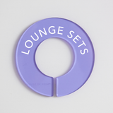 Lounge & Activewear | Circular Divider + Label