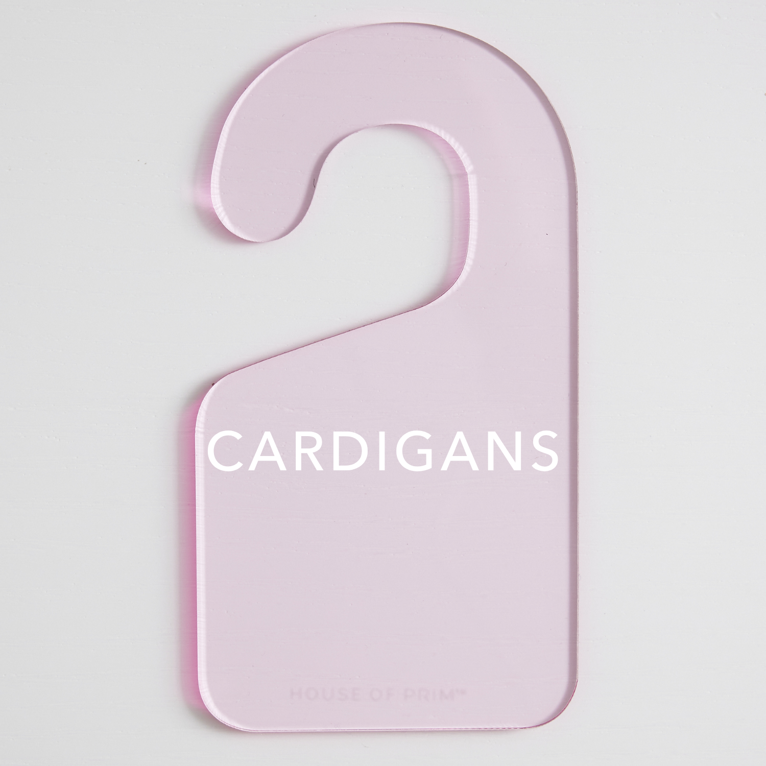 Sweaters | Hanging Divider + Label