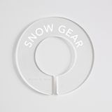 Winter & Ski | Circular Divider + Label