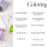 Coloring | ARTS & CRAFTS LABELS