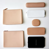 Large Silicone Pouch in Neutral