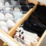 Deep Bamboo Dividers (Set of 2) — Adjustable Closet Drawer Organizers
