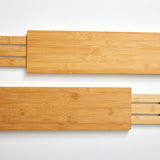 Deep Bamboo Drawer Dividers | Set of 2