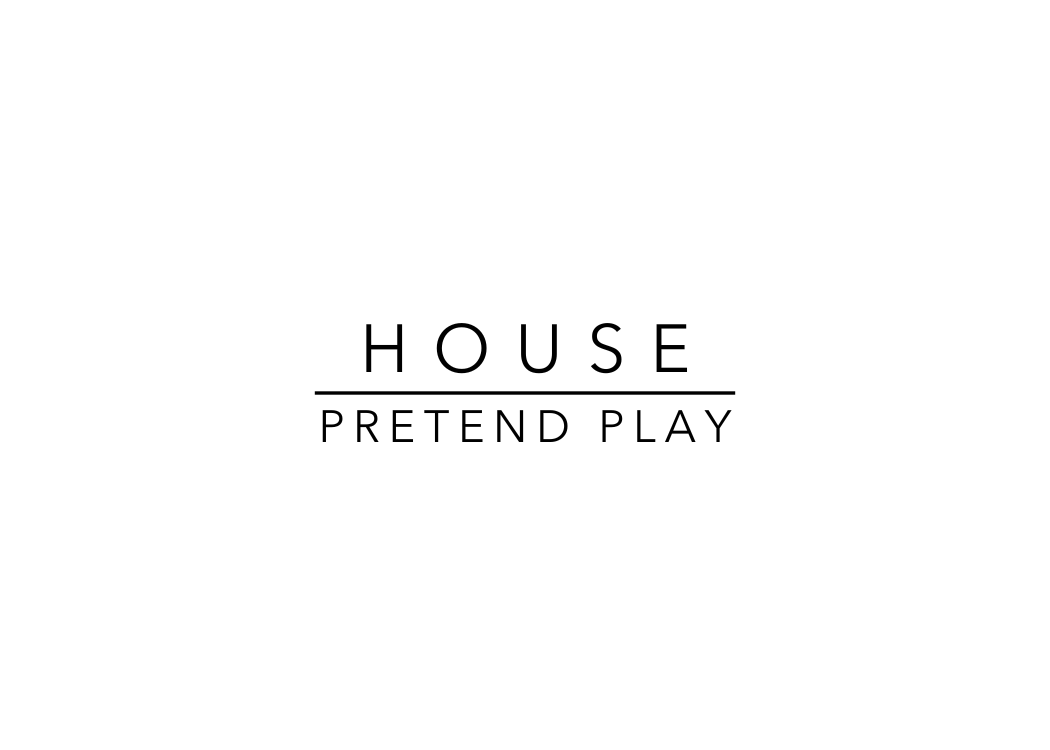 House & Cleaning | PRETEND PLAY LABELS