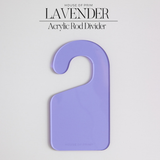 Nursery Hanging Rod Dividers | SIZE BY MONTH