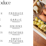 Produce | PANTRY LABELS