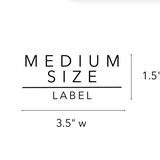Medium Label | CUSTOM