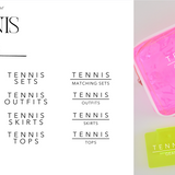 Tennis | Hanging + Label