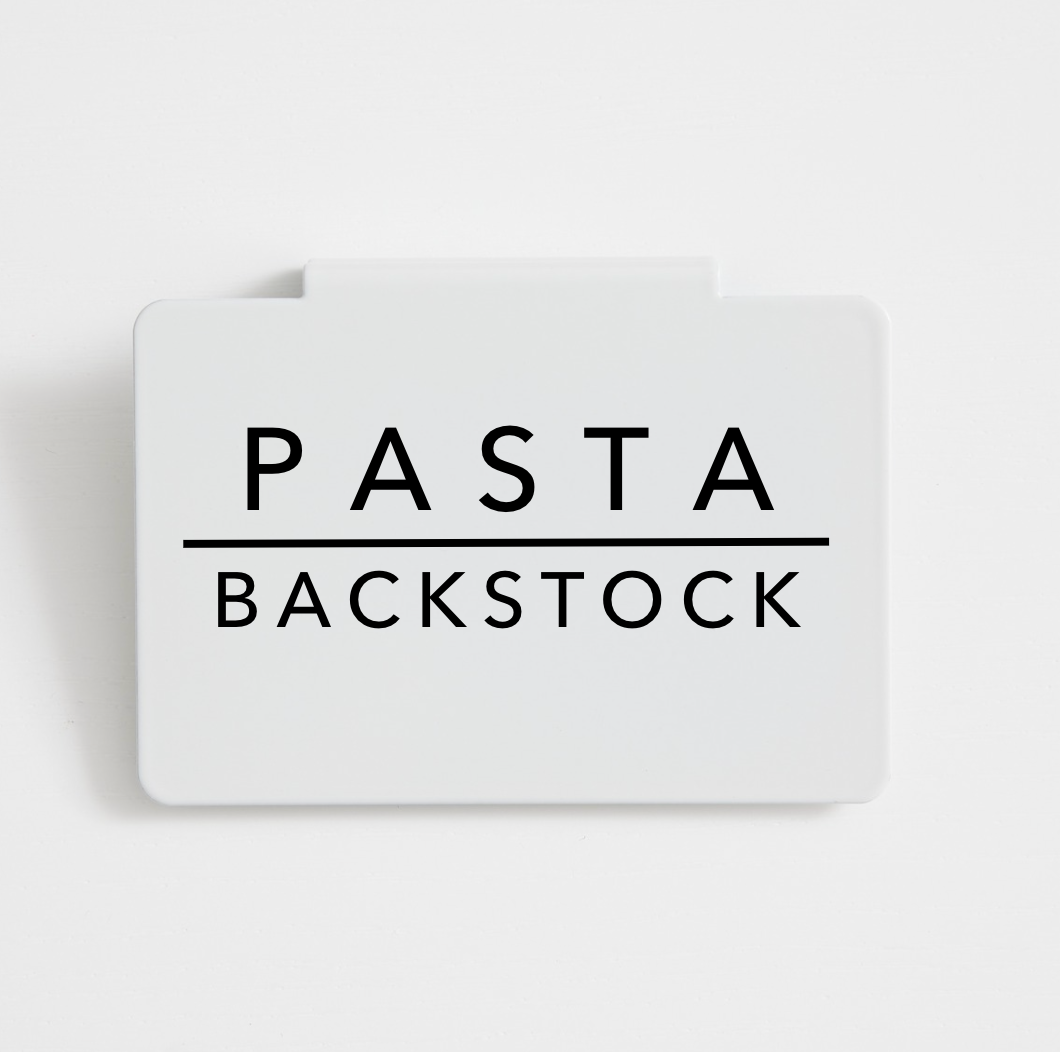Label Type:   Pasta
