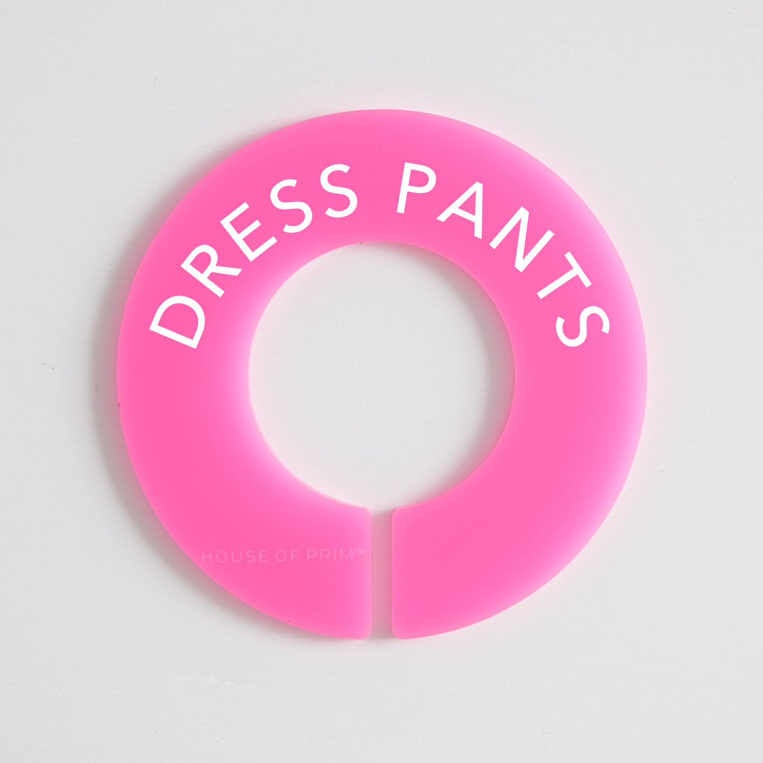 Workwear | Circular Divider + Label