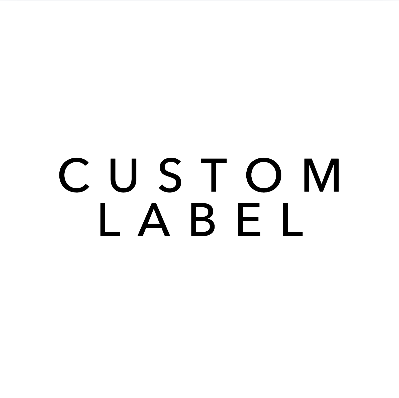 Create Your Own Label