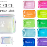 Petite Pouch + Custom Label