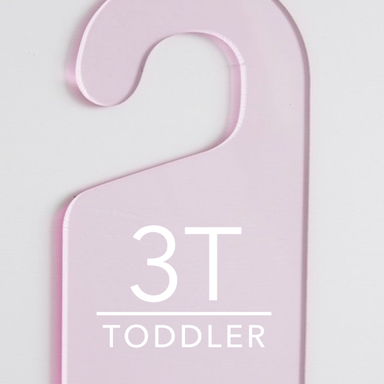 Baby Days Size Hanging Dividers | MAXIMALIST Labels