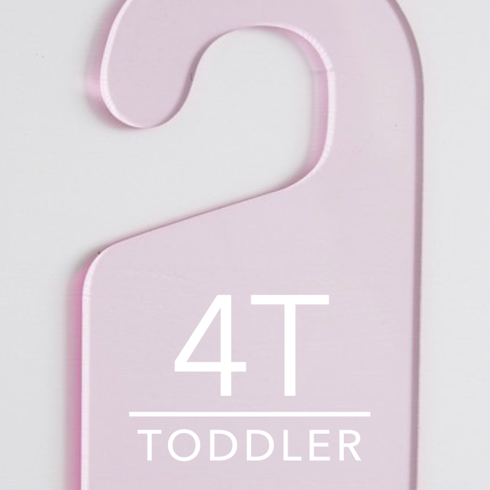Baby Days Size Hanging Dividers | MAXIMALIST Labels